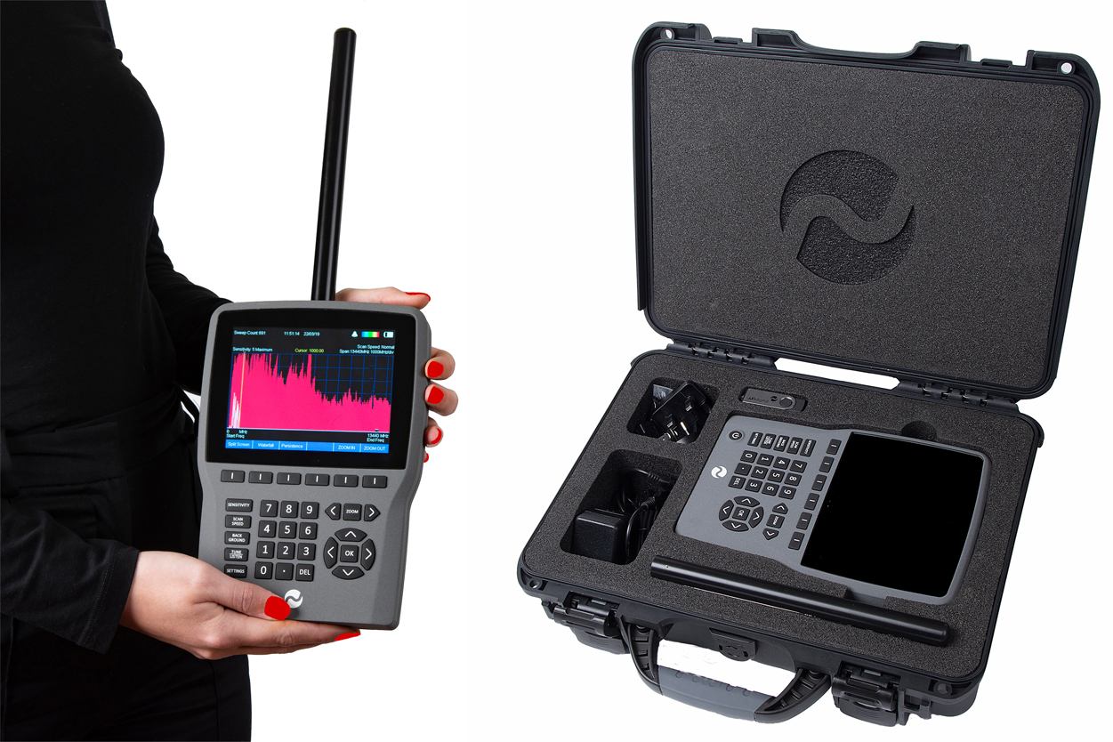 Draagbare Spectrum Analyser art. SS-Q1 (professionele opspoorset